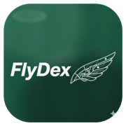 FlyDex のロゴ