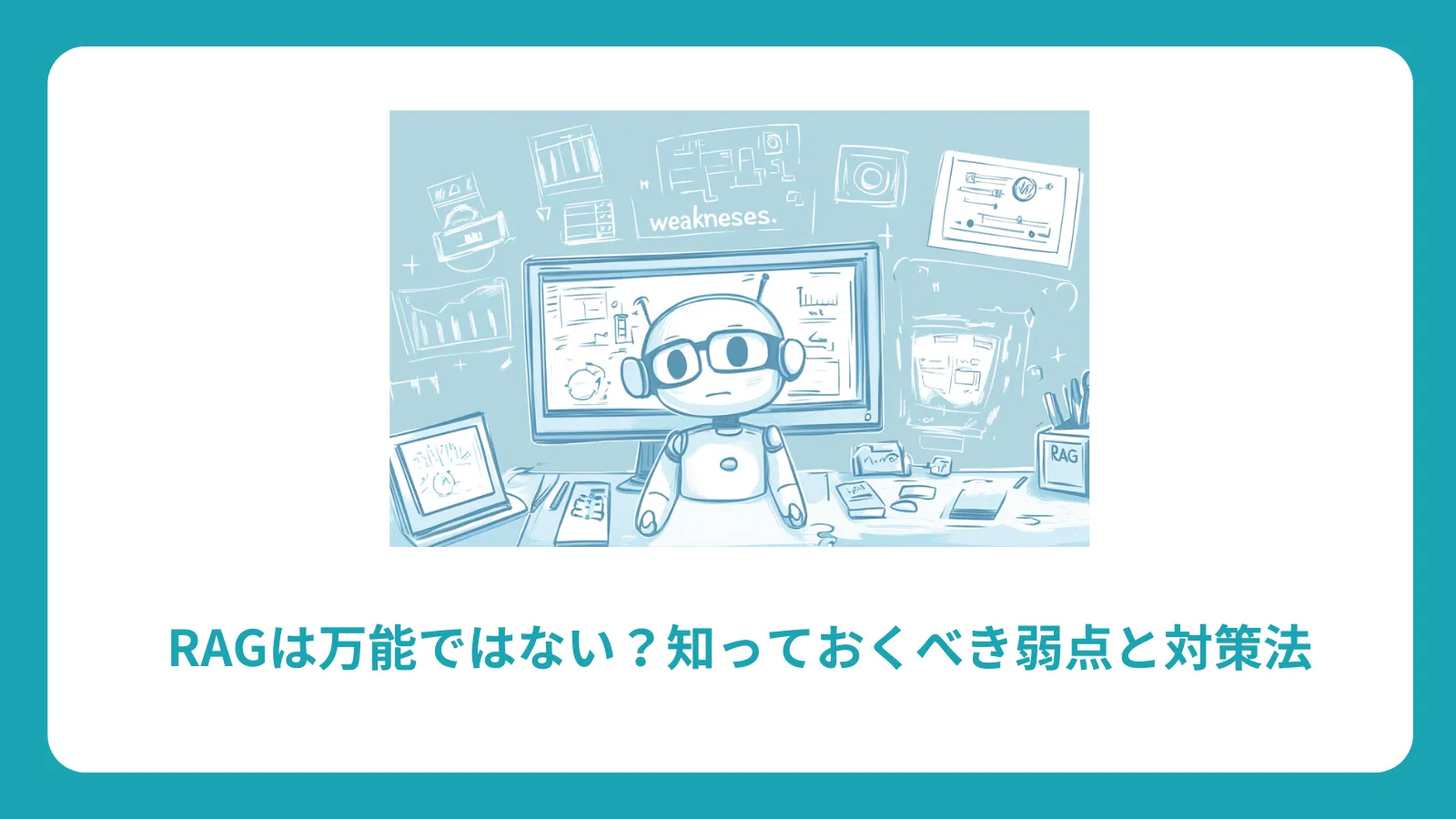 RAGは万能ではない？知っておくべき弱点と対策法